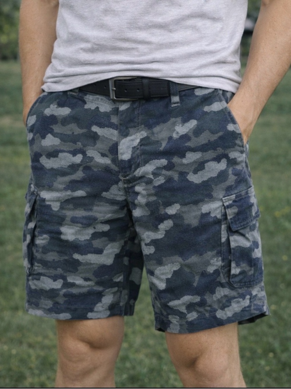 Under Armour Cargo Short Camo Zip/Flap Utility Pockets Strong/Thick Men's W/36